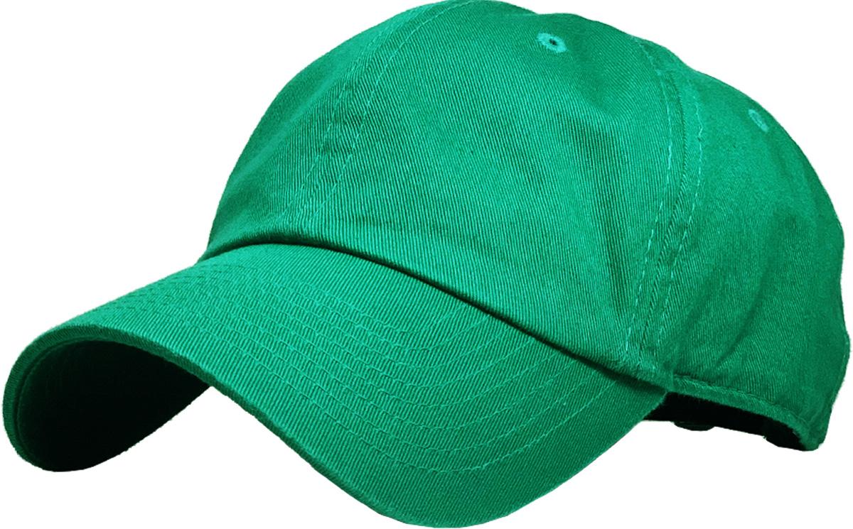 Kelly Green dad hat front view